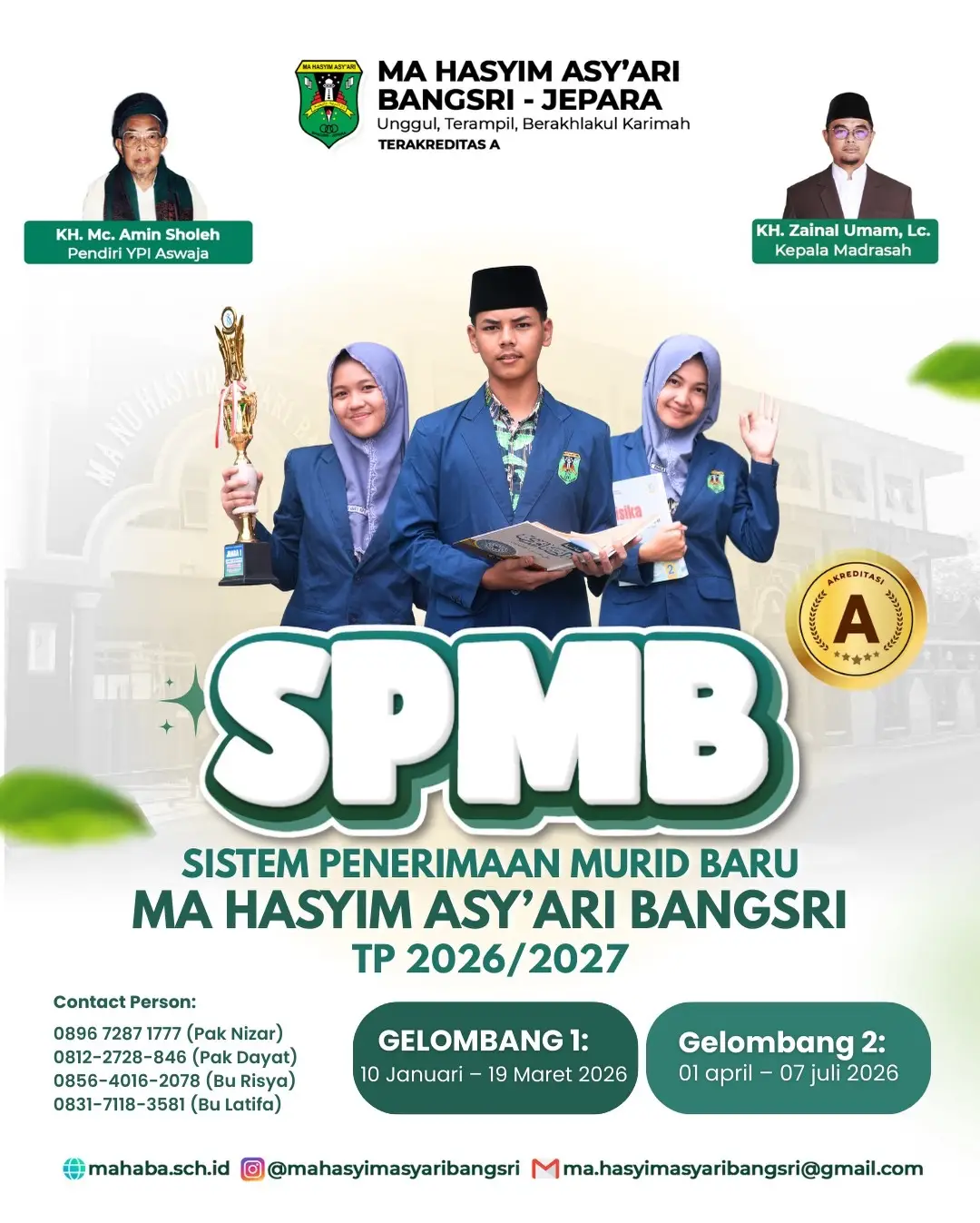 Hari Ini Langkah Pertama Menuju Masa Depan Yang Lebih Cerah. Pendaftaran Murid Baru Sudah Dibuka1