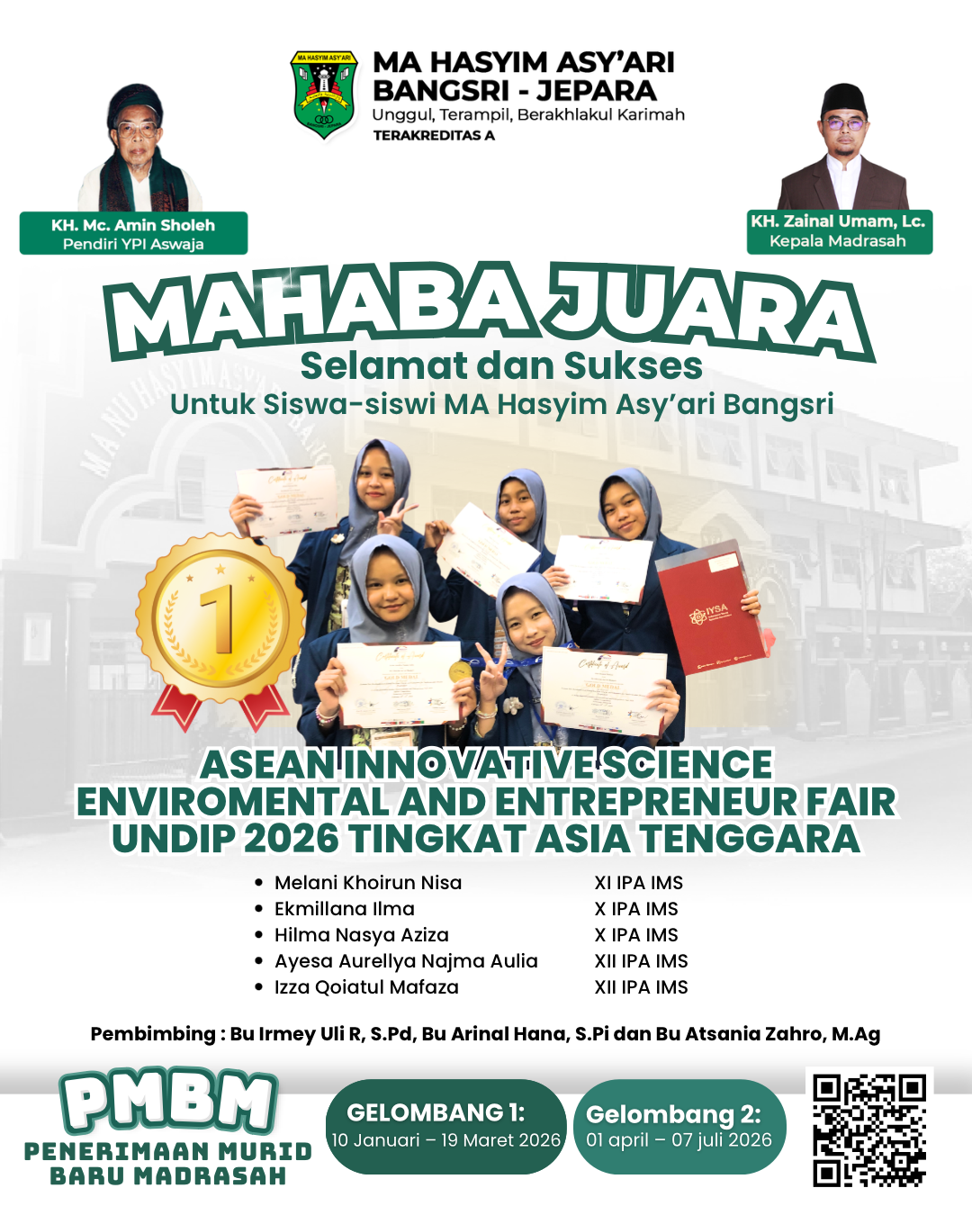 Gold Medal AISEEF MAHABA JUARA